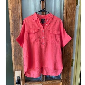 J.Crew Baird McNutt Irish Linen Top